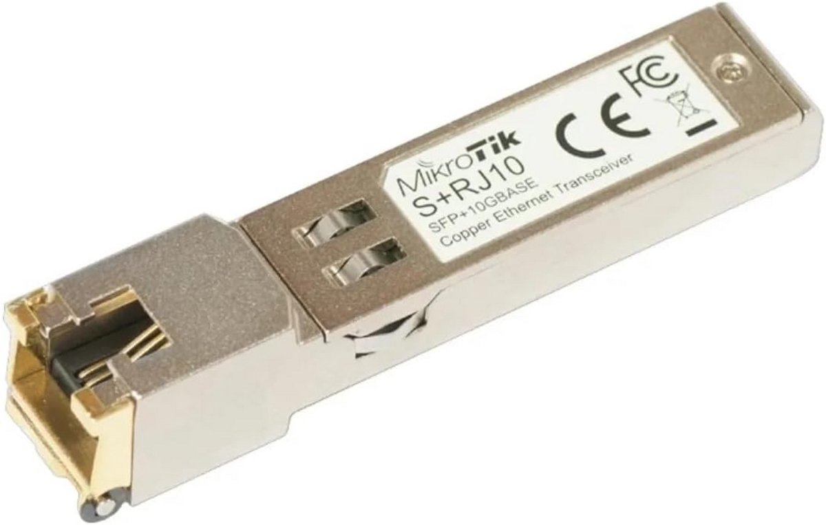 SFP+ Netwerk Zendmodule 10Gbps RJ45 Koper - Compatibel met Diverse Snelheden