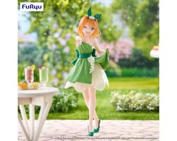 Japanse Anime Figuur - The Quintessential Quintuplets Trio-Try-iT PVC Statue Nakano Yotsuba Pastel Dress Ver. 22 cm