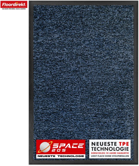 Floordirekt Schoonloopmat, 200 X 150 Cm, Zwart, Ideaal Als Vuilvangmat Op Maat Tapijt Loper Keukentapijt Wasbaar Antislip Per Meter Hong Kong 663445279
