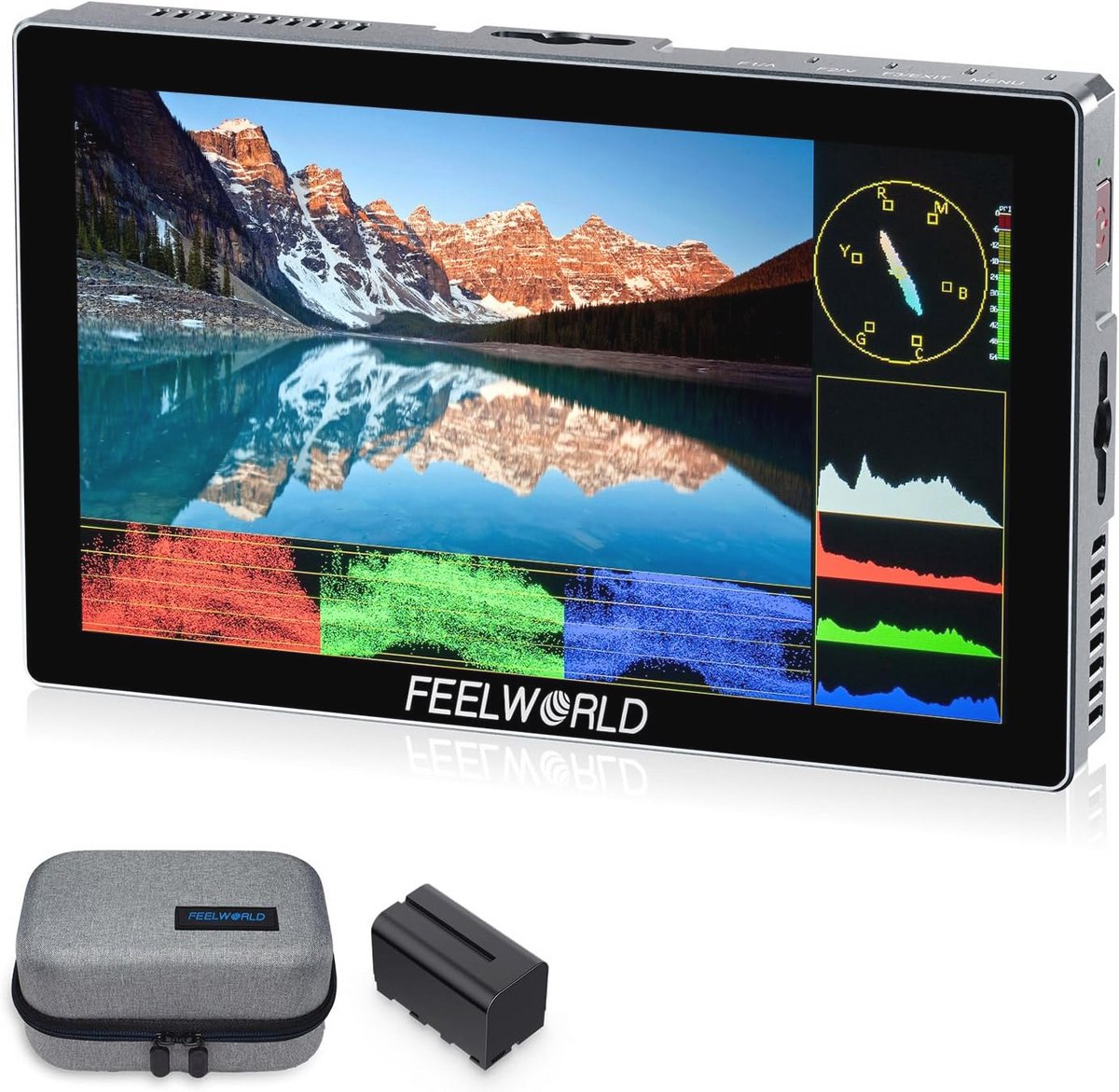 Camera Field Monitor 5.5 inch 1000Nit Touch Screen met 4K 60Hz HDMI2.0 en 3DLUT