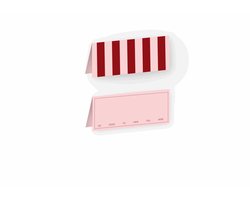 Fabrique a la carte - Naamkaartjes tafelschikking - Set van 8