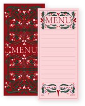 Fabrique a la carte - Menukaarten - Invulbaar - 8 stuks