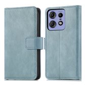 imoshion Hoesje - Geschikt voor Motorola Edge 60 Neo / Motorola ThinkPhone 25 / Motorola Edge 50 Neo - Luxe Bookcase - Lichtblauw