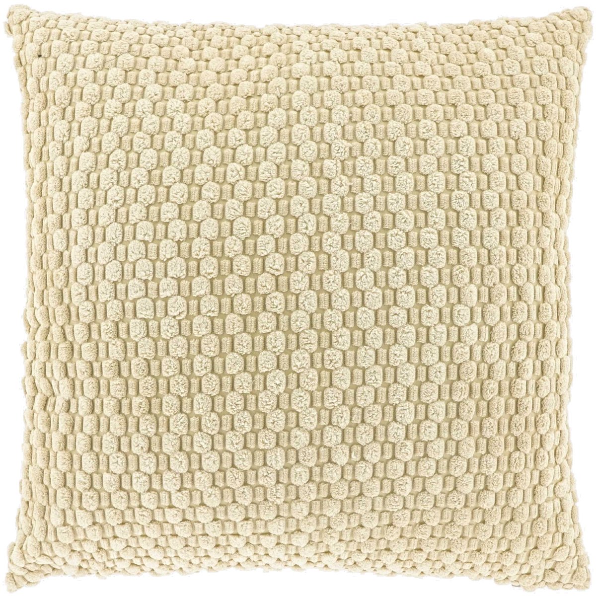 Unique Living Sierkussen Camille - Chenille - Beige - 45x45 cm (BxD) - Chateau Grey Beige/Greige