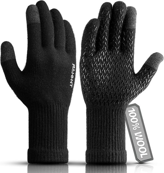 R2B Waterdicht en winddicht Touchscreen Handschoenen Zwart