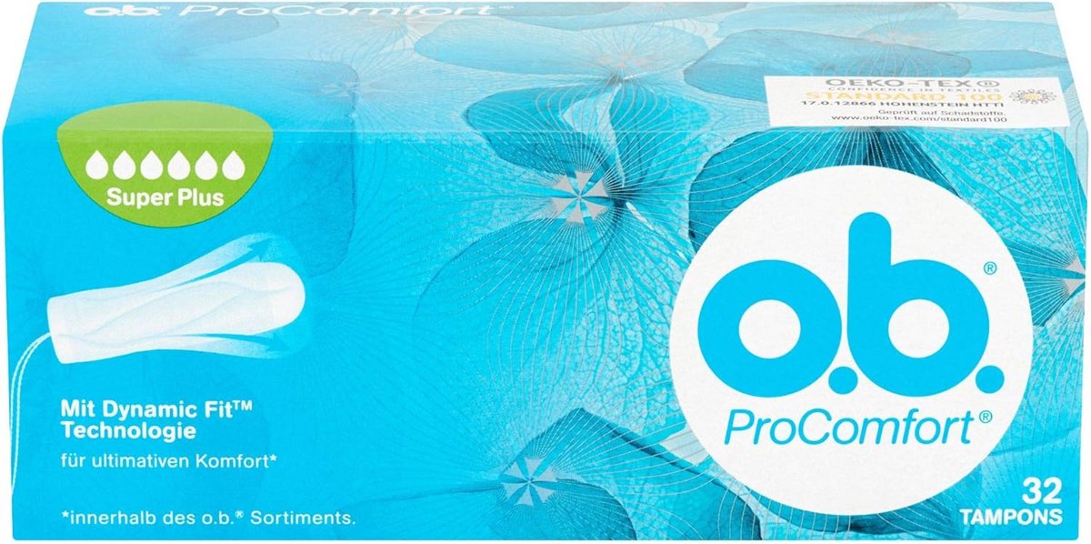 Tampons Super Plus - 32 Stuks - Zeer Sterke Bloeding - Zijdezachte Oppervlak