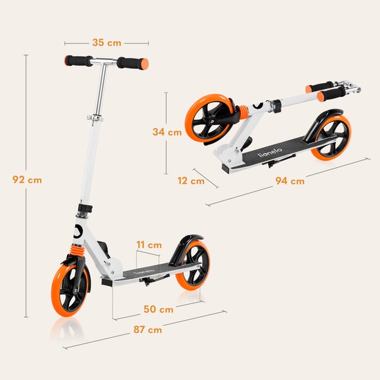 Mânere de trotinetă ATTABO EVO 1.0 auriu (ATB-ST05-GG