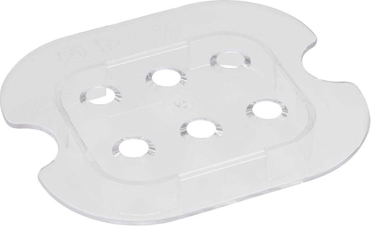 Afdruiprek van polycarbonaat voor Gastronorm container GN 1/6