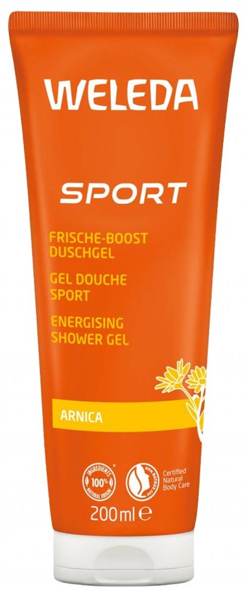 Bol.com WELEDA Arnica Sport Douchegel - Rozemarijn & Lavendel - Beschermt De Huid Tegen Uitdroging & Geeft Nieuwe Energie Na Het... aanbieding