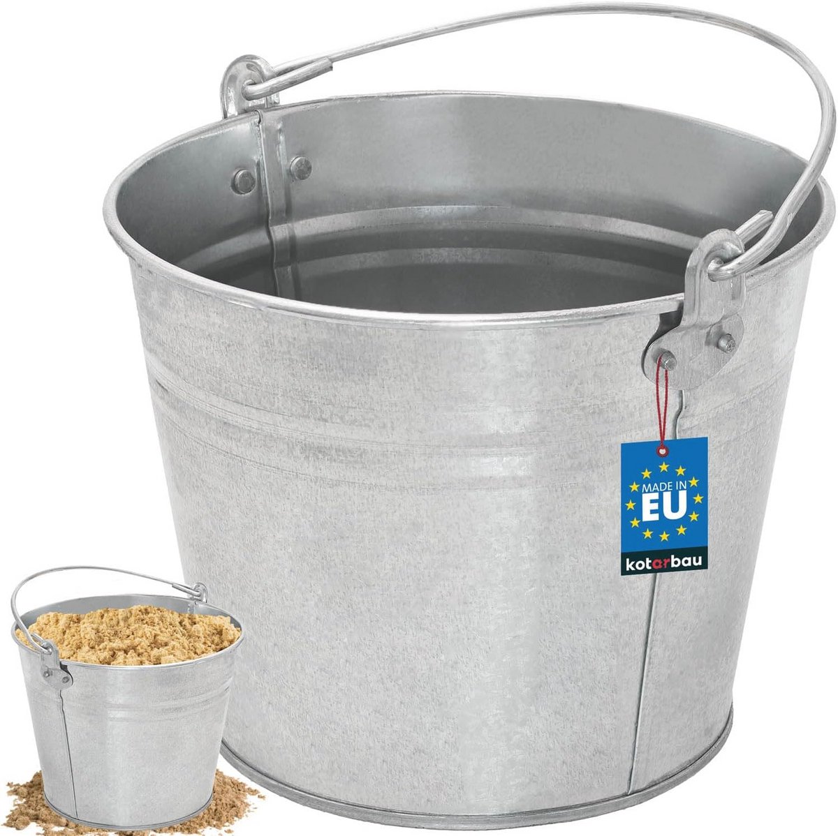 Heavy Duty Zinkemmer 5L - Sterk en Handig voor Tuin en Bouw