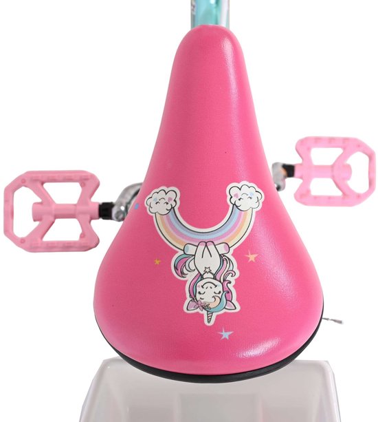 Volare Unicorn Kinderfiets - Meisjes - 16 inch - Groen - Twee Handremmen van Volare — afbeelding 5