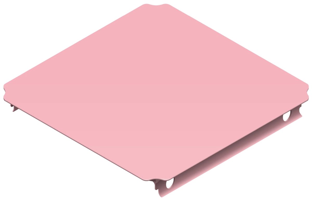 QUADRO - PANEEL 40x40 - ROZE