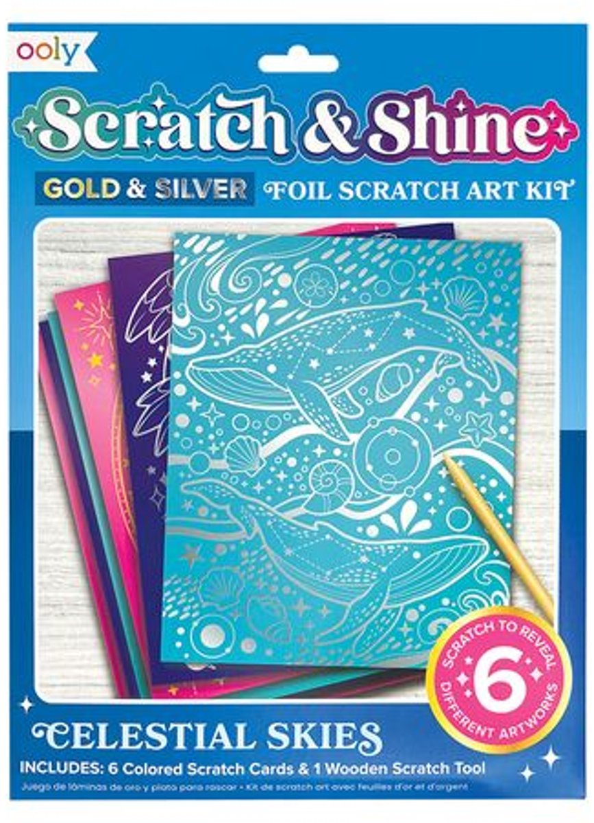 Ooly - scratch & shine - hemelse luchten