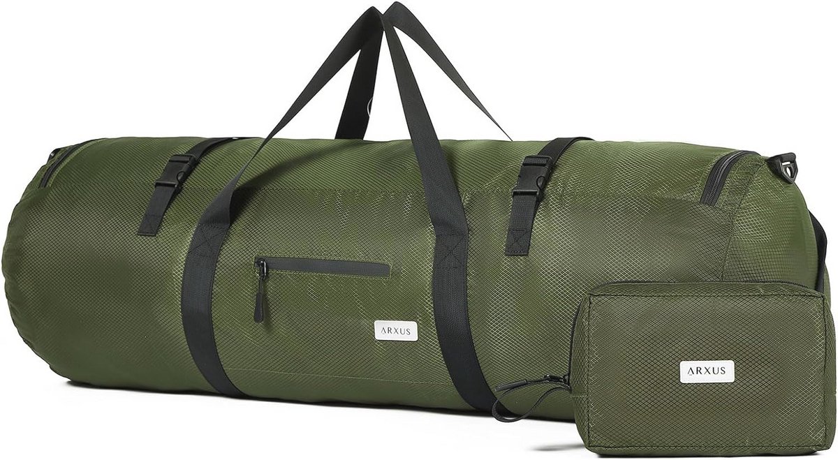 Grote Sporttas 90L, 50L, 30L voor Yoga en Sport - Vouwbare Reis- en Weekendtas voor Mannen en Vrouwen