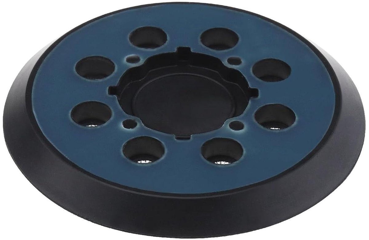 Allecta - Schuurpad 5 Inch met 8 Gaten voor Haak en Loop Vervanging - Compatibel met DWE6423, DWE6421, DCW210B - Schuurmachine Accessoire