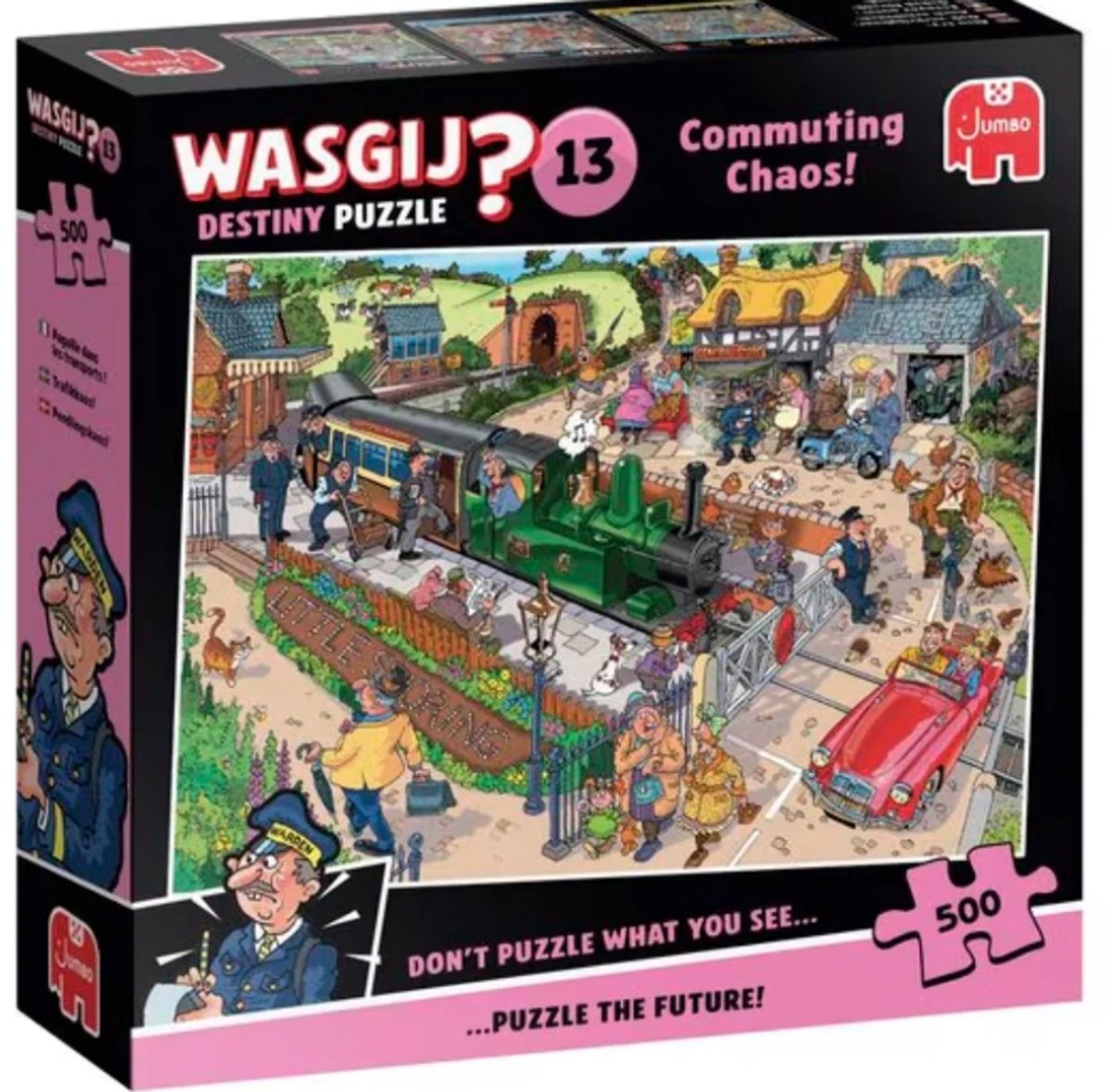 Jumbo Wasgij? Destiny Commuting Chaos! Puzzel