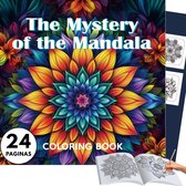 Boncy® Mandala Kleurboek voor Volwassen en Kinderen - Tekenboek met 24 Kleurplaten Bloemen & Dieren - Tekenen & Kleuren voor Volwassenen Meisjes Jongens - Mandela Kleurboeken Kleurplaat beginners en gevorderden - Cadeau Vrouwen Mama Kind Cadeautjes