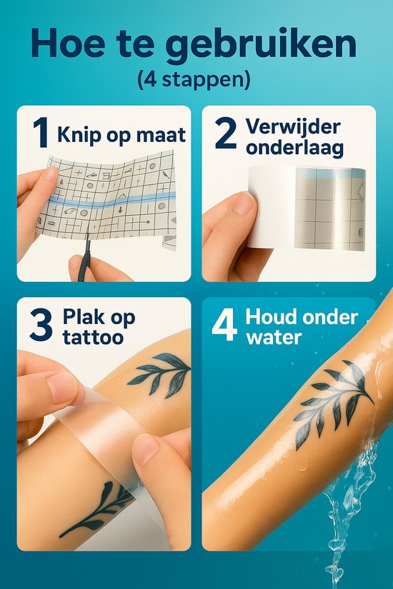 Video's over Wat is OEM Tattoo Film Waterdichte Ademend Tattoo Film Beschermende Tattoo Film Rol