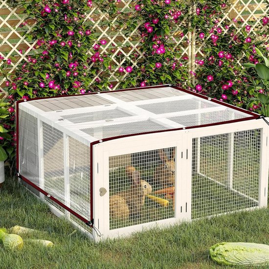 HUHJYUGE Bâche De Protection Exterieur 4x3.5m, Bâche Imperméable Avec Oeillet, Bâche Plastique Épaisse PVC, Bache Haute Densité Anti-Déchirure