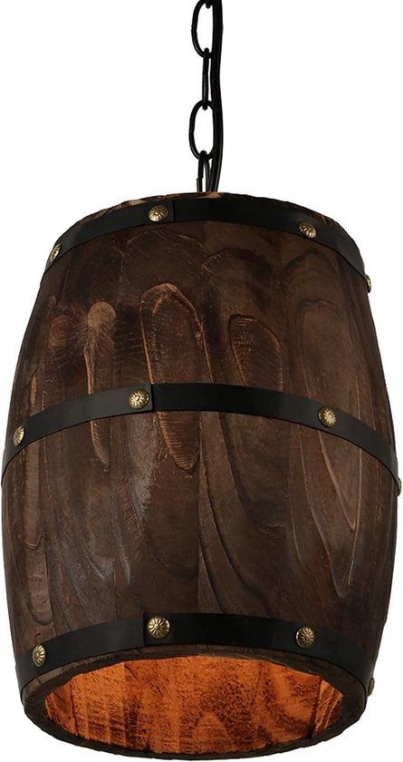 IDEGU Vintage wandlamp E27 wandlampen in industrieel katrol ontwerp retro lamp van metaal en hout hanglamp wandlamp voor bar slaapkamer woonkamer restaurant café hal - zwart roest