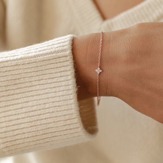 Treasure Bay Dames klassieke effen 925 sterling zilveren armband armband sieraden voor haar