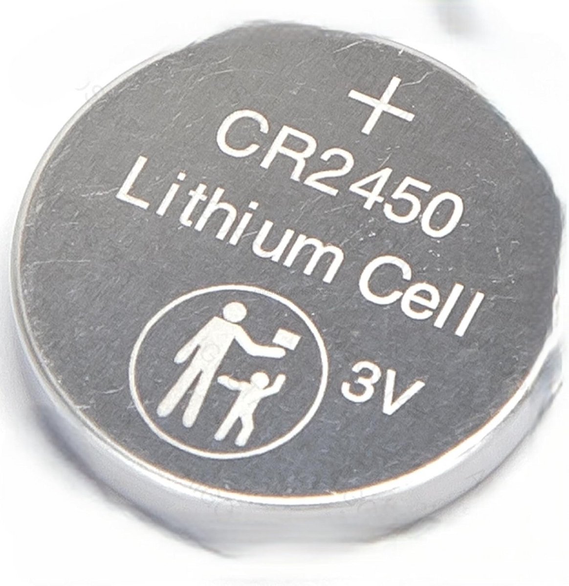 5-pack CR2450 Knoopcel Batterijen 3V - Voor Afstandsbediening, Horloge en Speelgoed