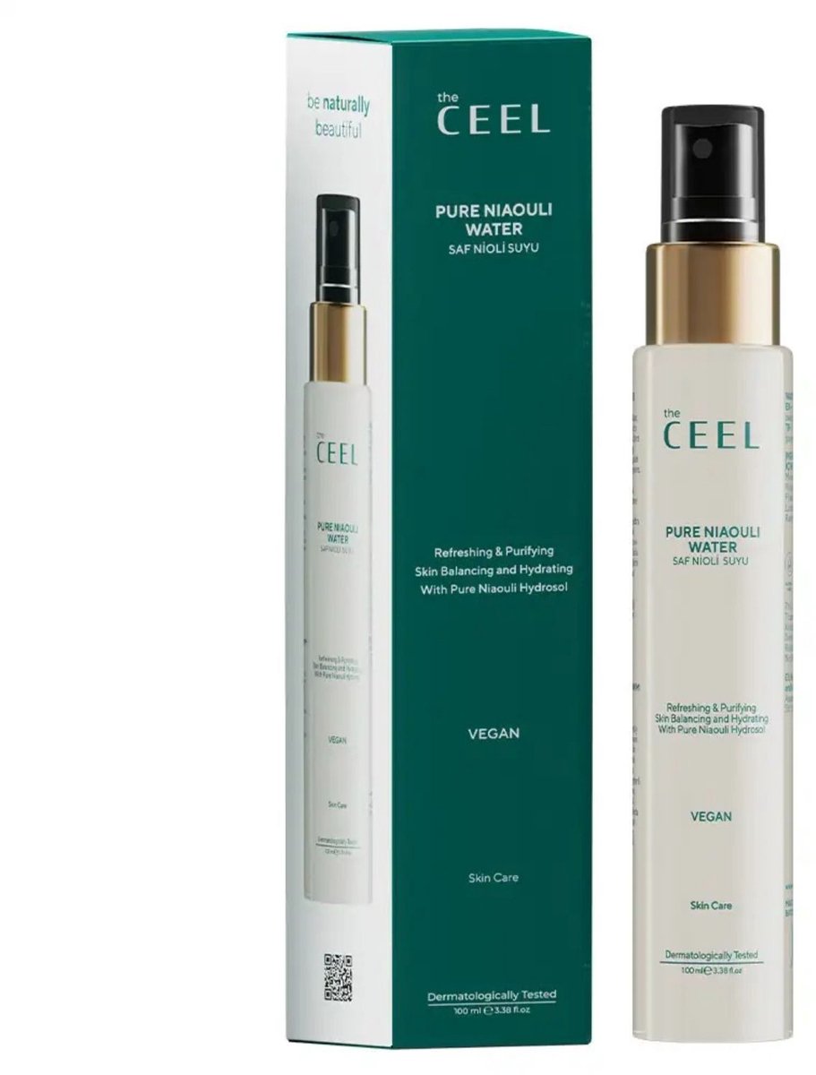 The CEEL Pure niaouli water voor intieme zone - Intieme verzorging en tegen vaginale geur 100 ml
