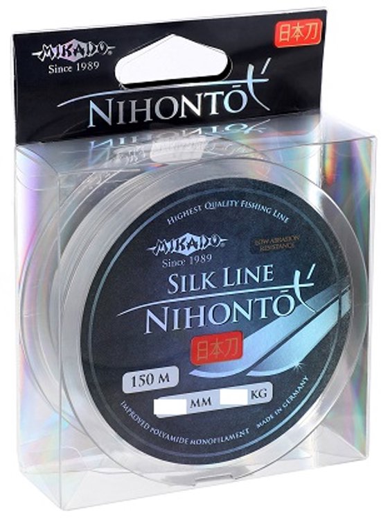 Mikado Nihonto Silk Line - 0.26 mm - 8.40 kg - 150 m - Feeder Monofilament Lijn van Mikado — afbeelding 3