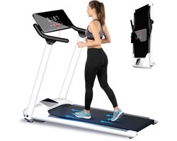 Luxari Loopband - 1 tot 12 km/uur - Loopband Inklapbaar - Hardlopen - Walking pad - Treadmill - Hardloopband - Loopband Elektrisch - Wandelband - Loopbanden - Loopbanden voor thuis - R1000