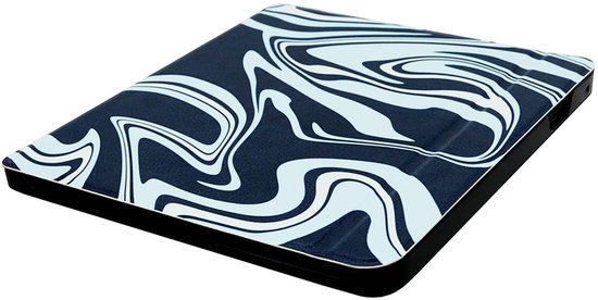 Slimfit Hoesje Sleepcover Geschikt voor Kobo Sage Hoes Abstract kleuren - ereader hoesje - cover van Esnading. — afbeelding 2