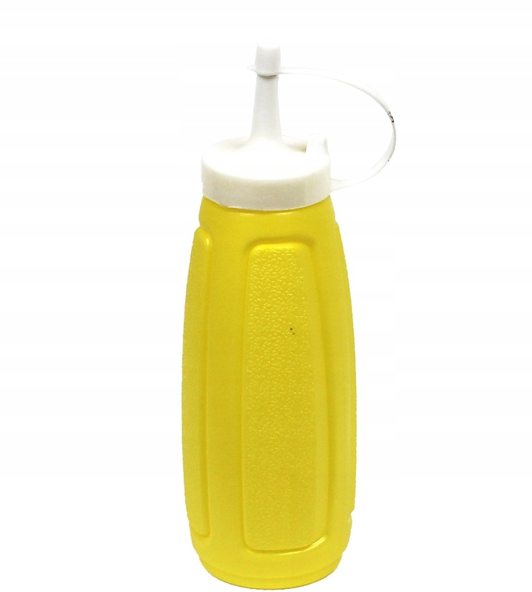 Flexibele sausdop doseerfles - 250 ml geel