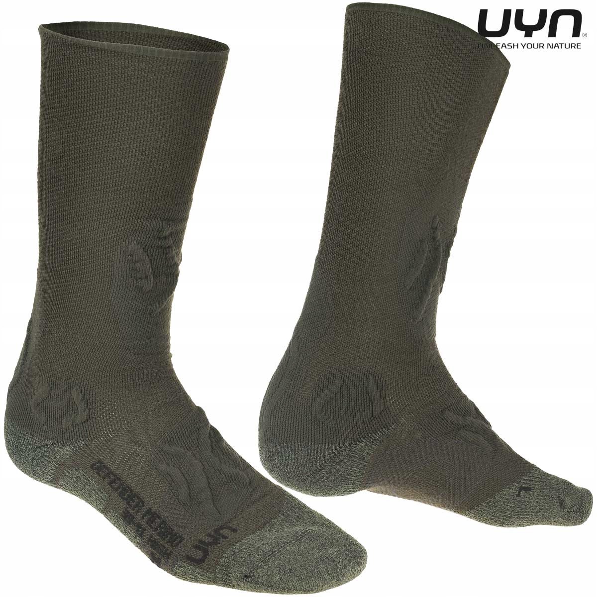 UYN Defender Merino Wandelsokken Warm en ademend Olijf