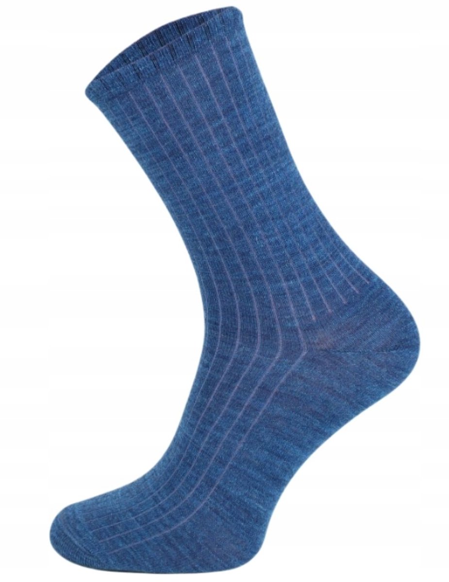 Comodo Cozy Alpaca & Merino Sokken Blauw