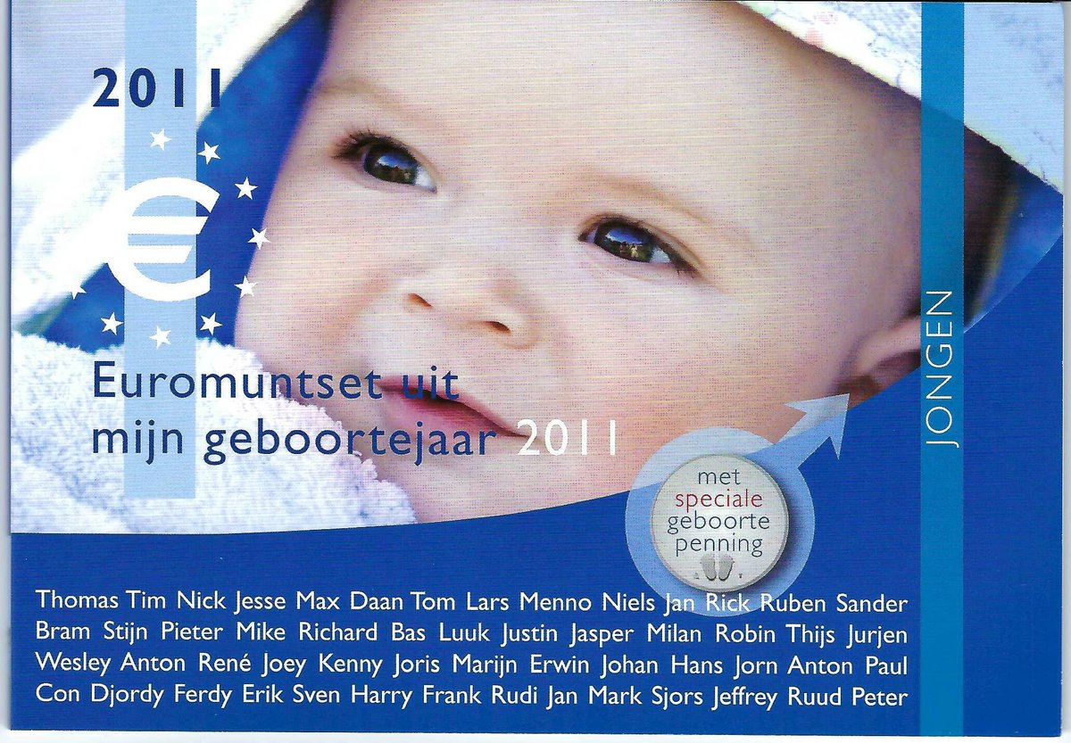 Geboorteset baby jongen 2011