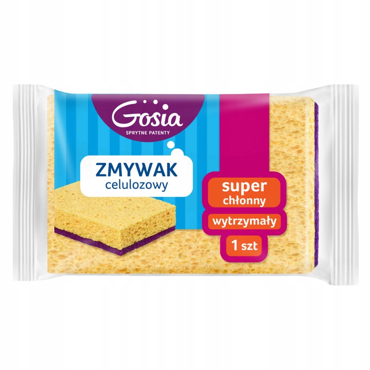 Gosia Cellulosespons - 1 Stuk - Sterke Reiniging Zonder Krassen