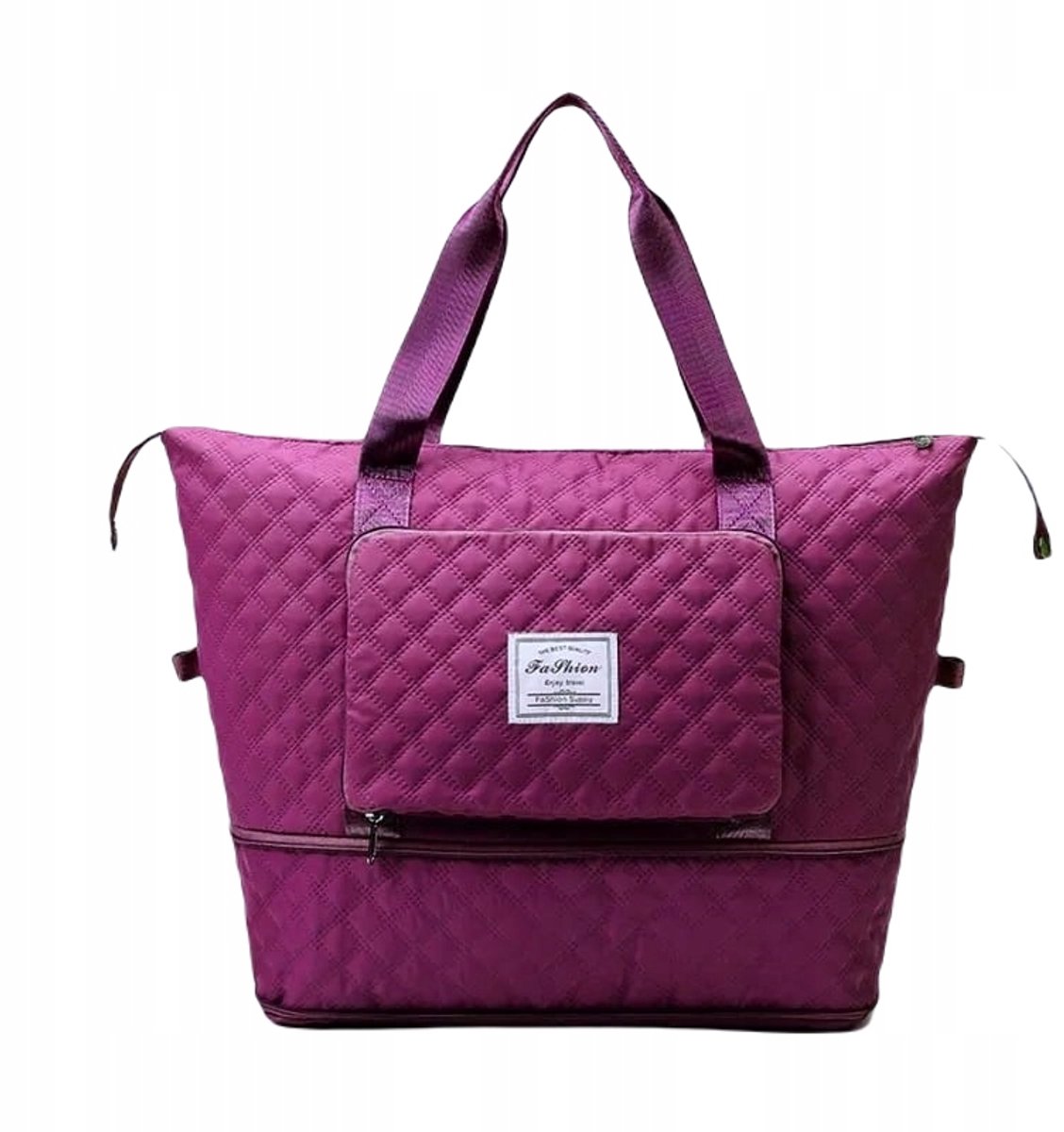 Grote Opvouwbare Reistas - Handbagage Vliegtuig - Paars