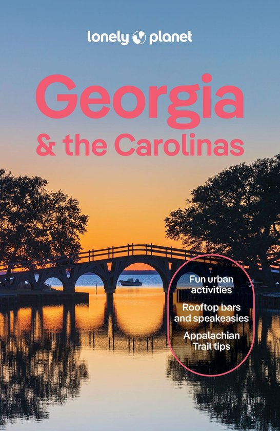 Travel Guide - Lonely Planet Georgia & the Carolinas - cover