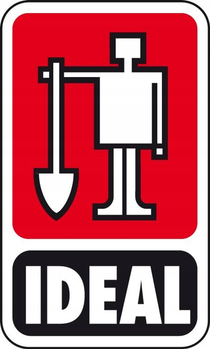 IDEAL Koolschep Zilver 270x340mm - Zonder Steel