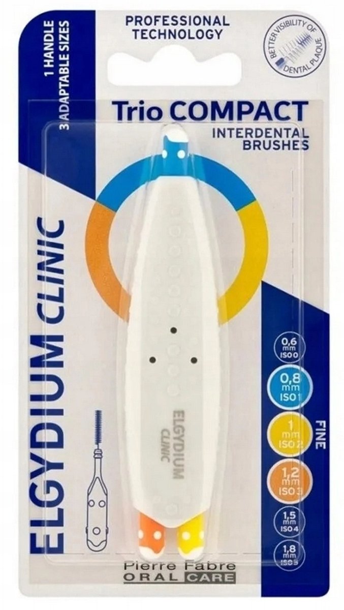 Elgydium Clinic Trio Compacte interdentale ragers 3 Maten