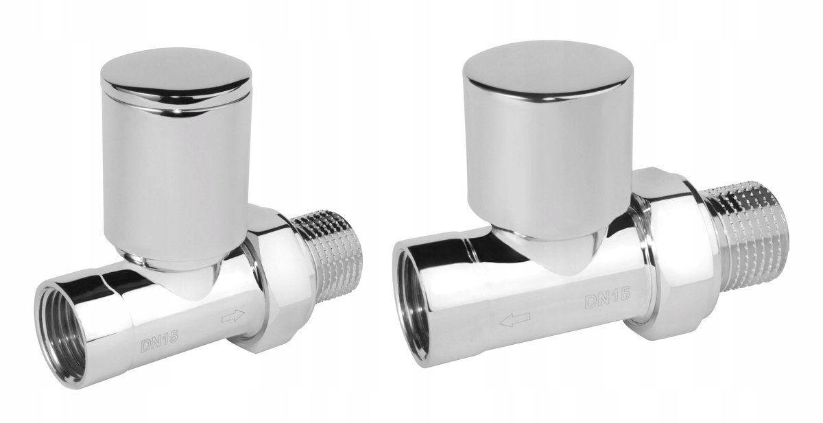 Ferro Rechte Thermostatische Radiatorafsluiter ZGB30CR Chroom