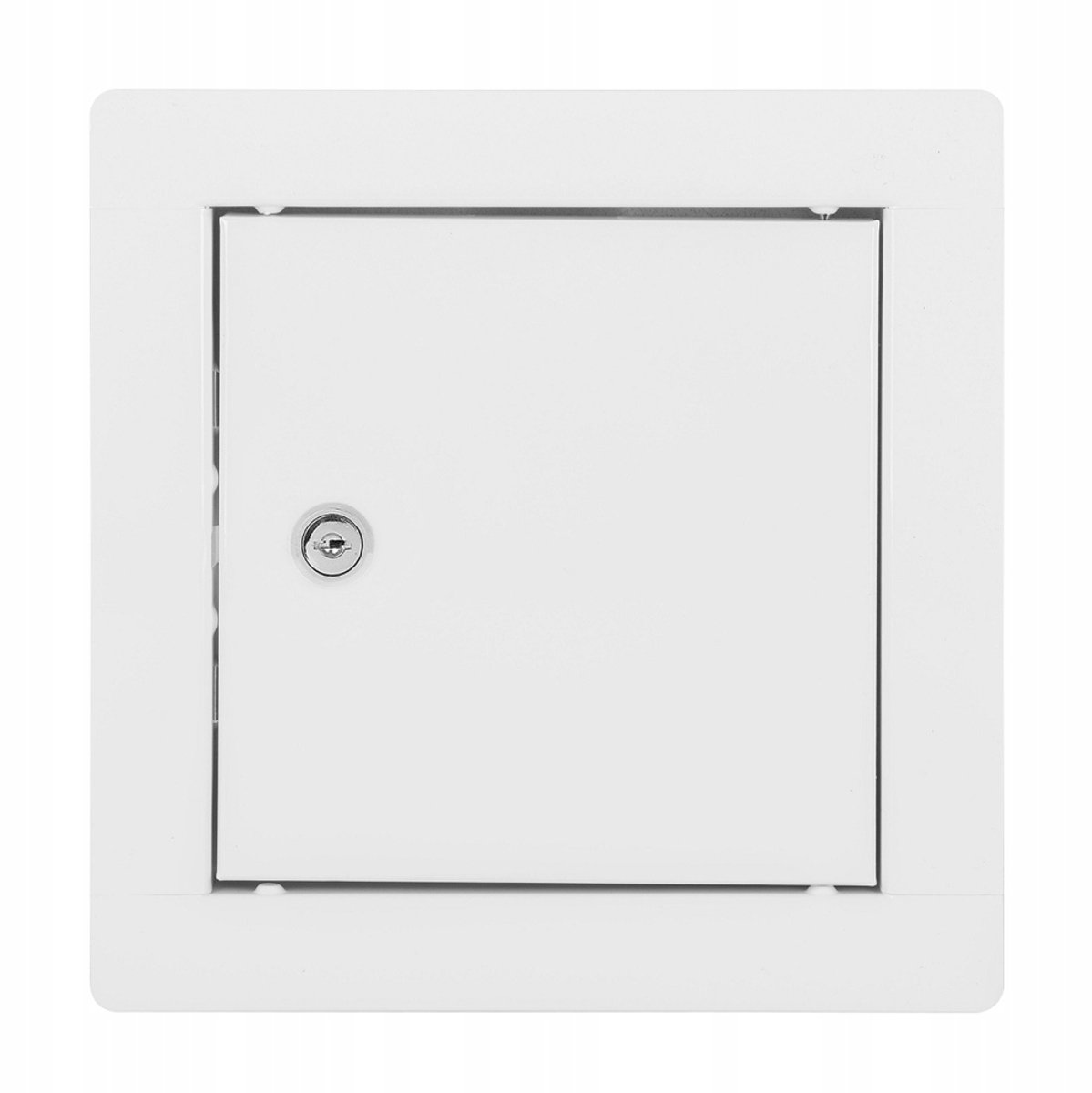 Metalen Inspectieluik Wit 15x15 met Slot