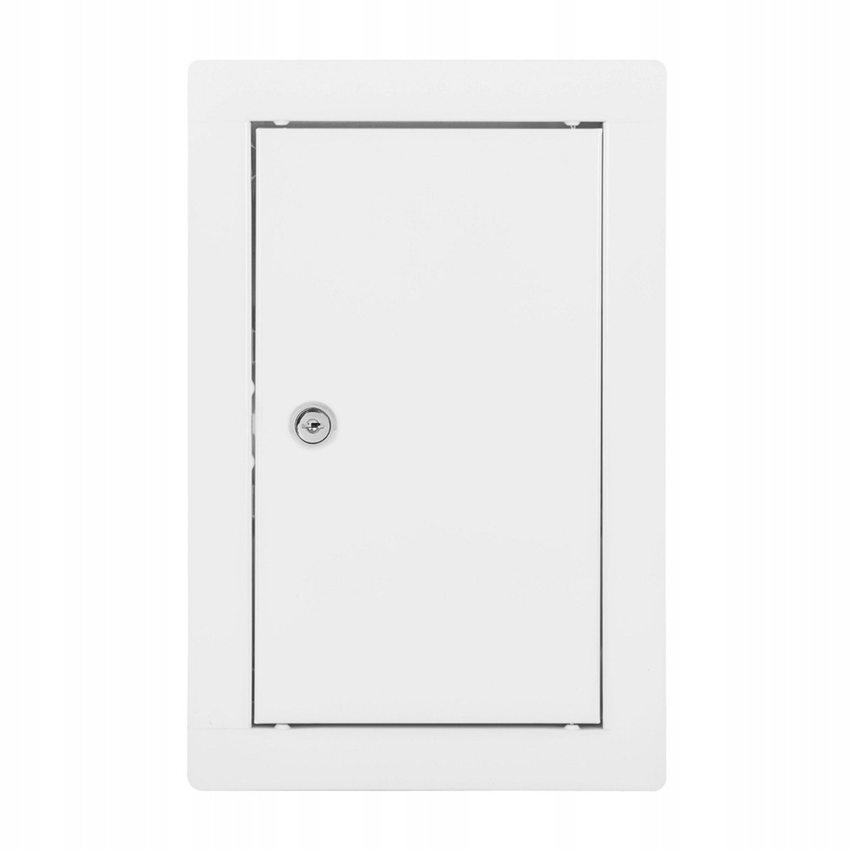 Metalen Inspectieluik Wit 15x25 cm met Slot