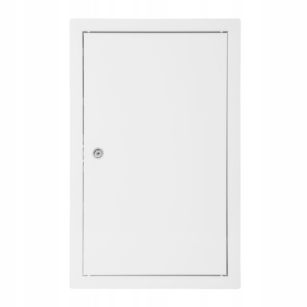 Metalen Inspectieluik Wit 25x40 cm met Slot