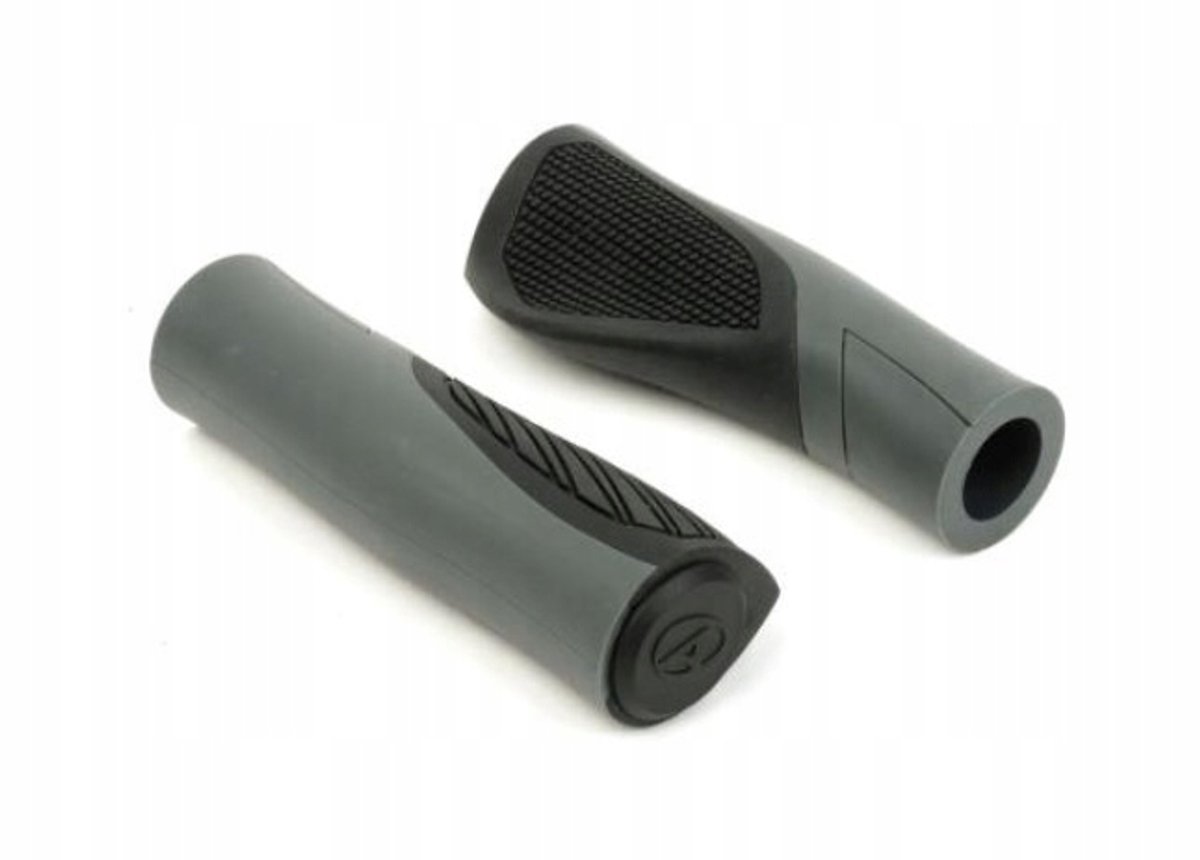 Ergonomische Fietshandvatten Author Ergo R1 130mm Zwart/Grijs