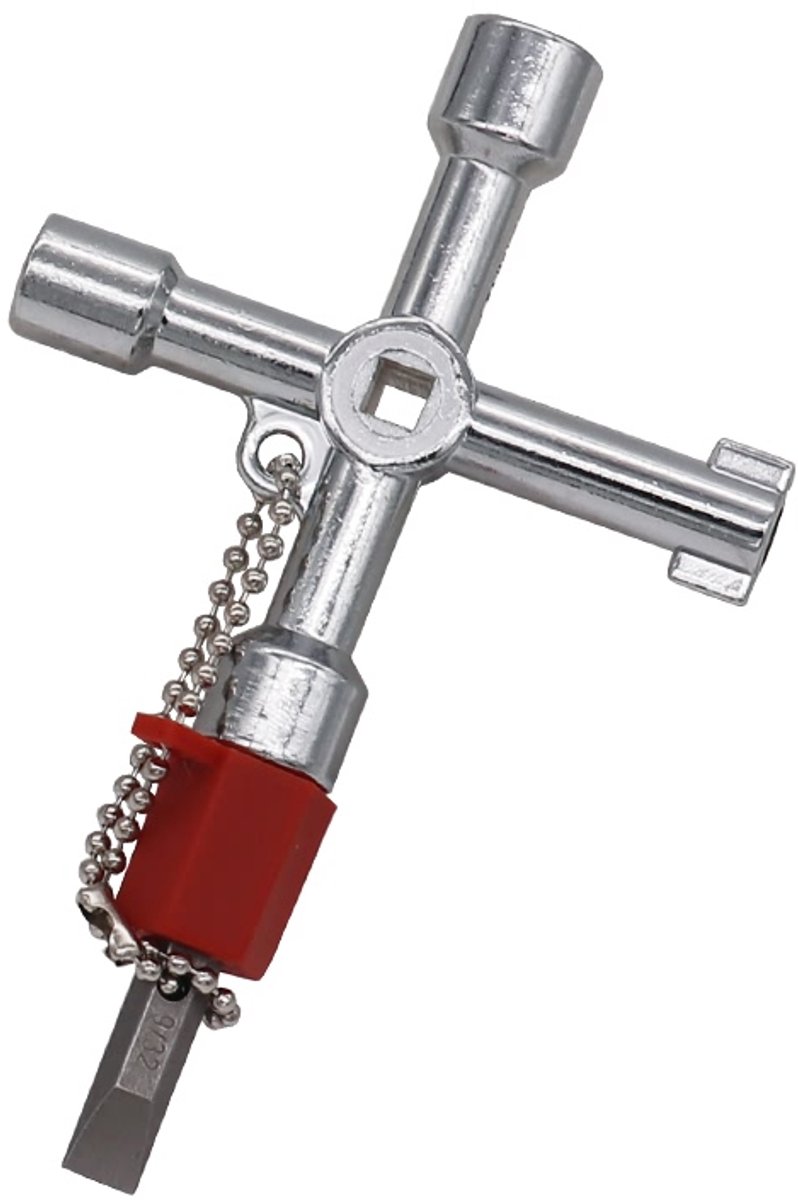 Knipex Schakelkastsleutel 8-delig twin key