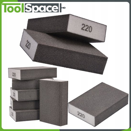 7 Stuks Schuurblokken Auto Body, Flexibel Eva-schuim Nat Of Droog Schuurblok Kit Schuursponsblok