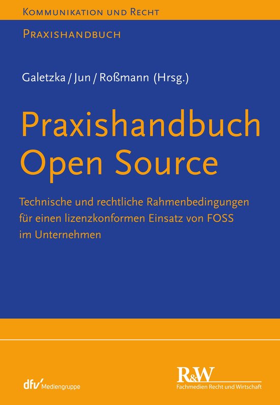 Kommunikation & Recht - Praxishandbuch Open Source - cover