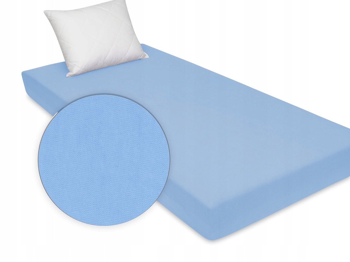 Jersey Hoeslaken 70x160 cm - Stevig & Blauw