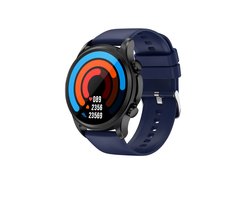 GlucoMeter - ECG Hartslagmeter - horloge - meter - Smartwatch - Blauwe band