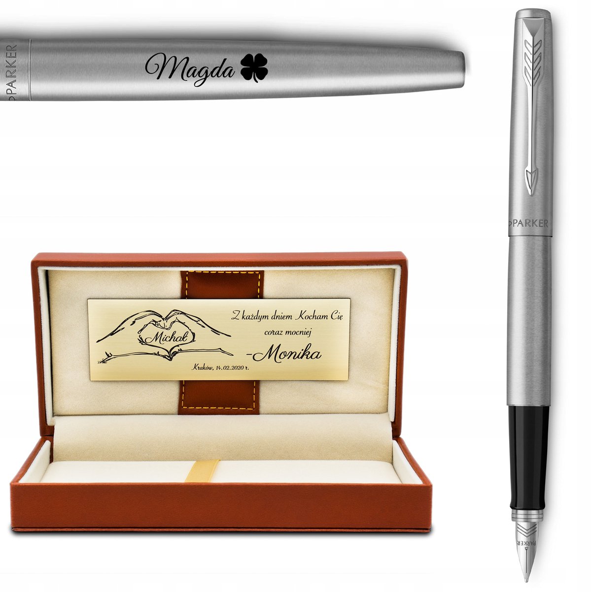 Parker Jotter CT Vulpen met Multifunctionele - Lederen Cadeauset